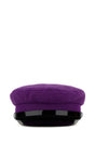 PRADA Men's Purple Stretch Nylon Baker Boy Hat