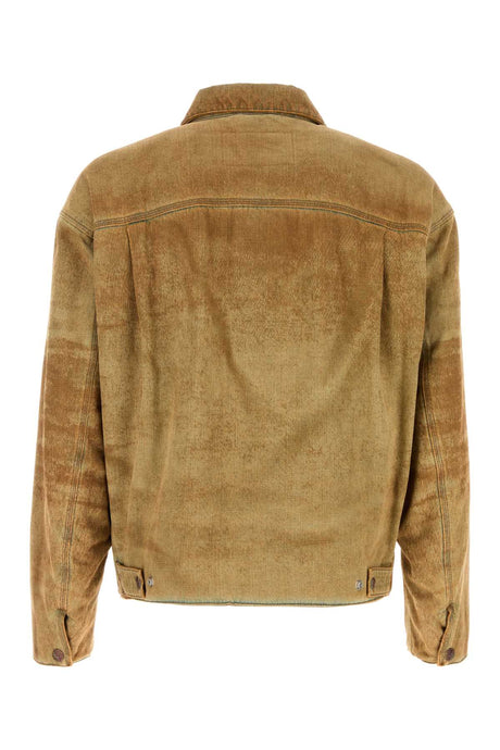 DIESEL Classic Beige Denim Jacket for Men