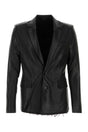 DIESEL Men's Black Polyester Blend J-Phoenix Blazer