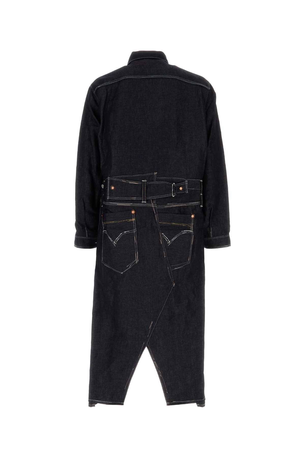 JUNYA WATANABE Men's Denim Jacket with Distinctive Design