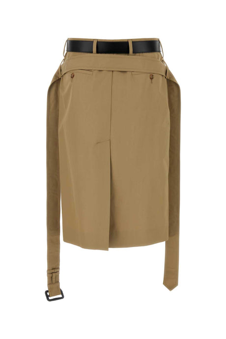 PRADA Chic Twill Mini Skirt for Women