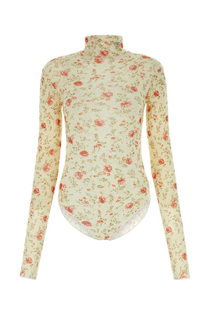 PRADA Stylish Printed Nylon Bodysuit - Trendy Design for Women