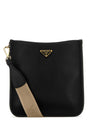 PRADA Mini Black Leather Crossbody Handbag