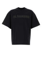 JIL SANDER Essential Black Cotton T-Shirt for Men