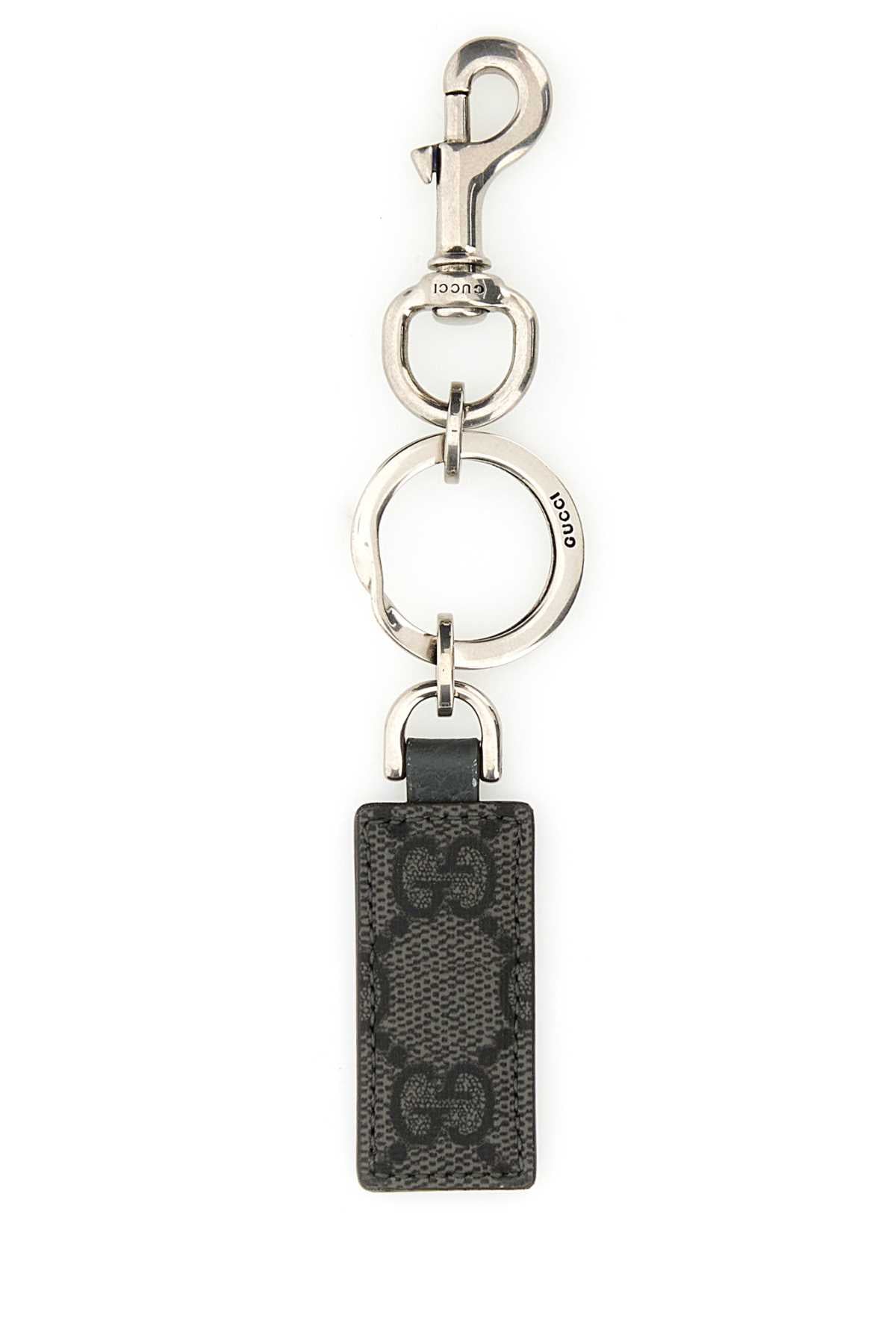 GUCCI Mini GG Supreme Fabric Keyring