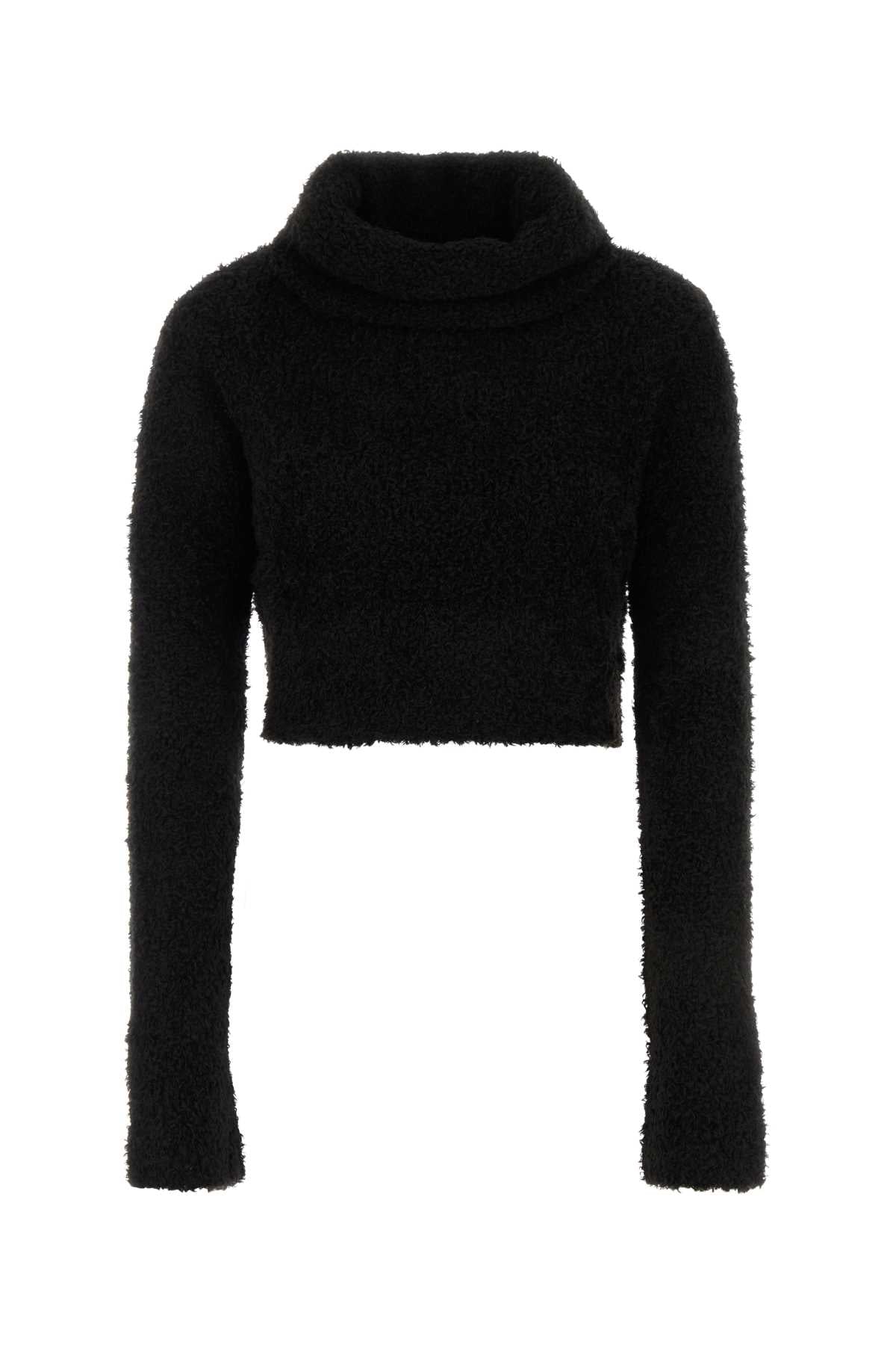 SAINT LAURENT Luxurious Black Knit Sweater for Women