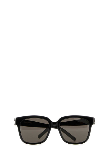 SAINT LAURENT Chic Black Acetate Mini Sunglasses