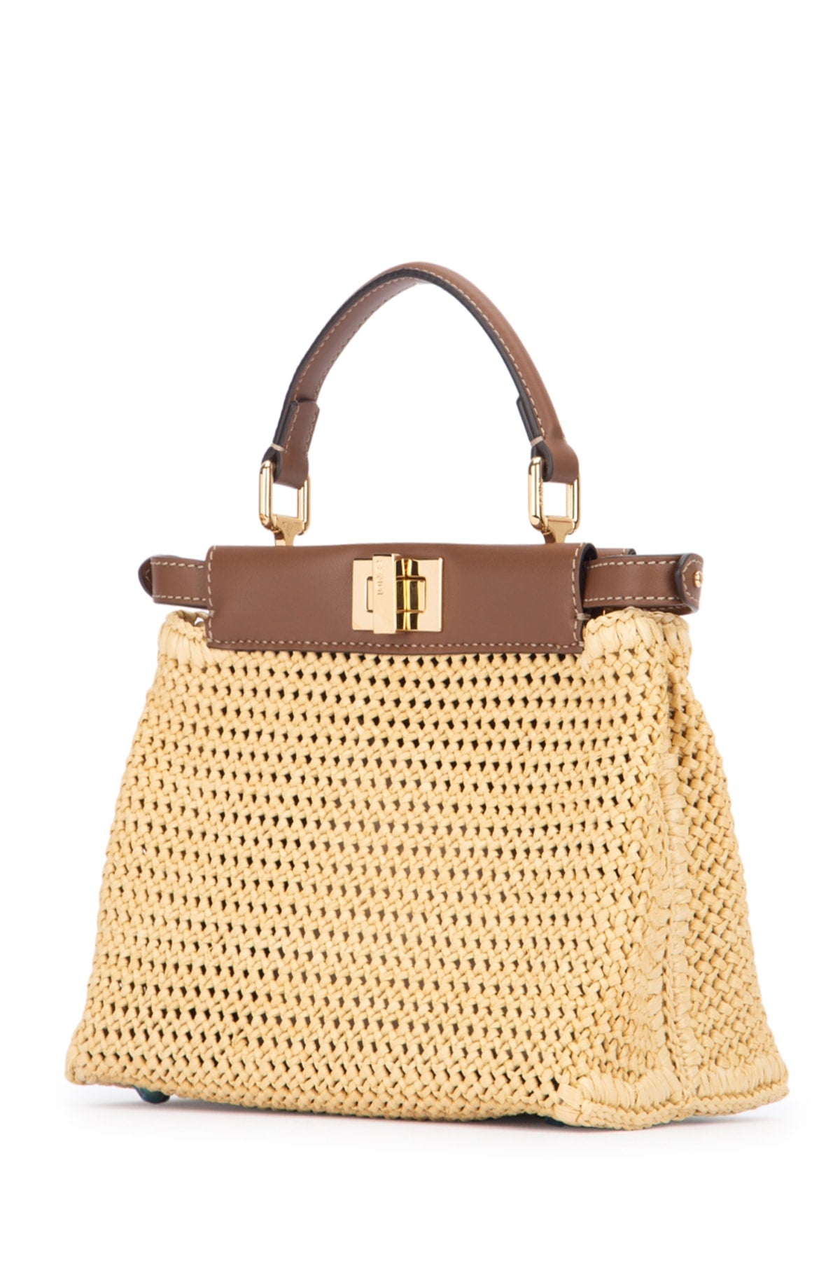 FENDI Chic Mini Macrame Handbag