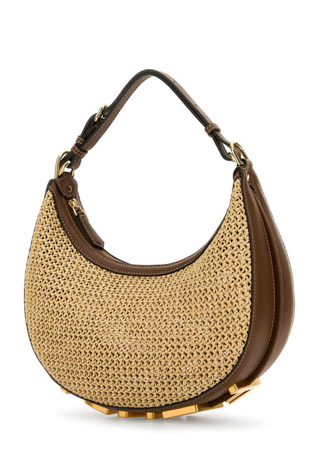 Mini Straw Fendigraphy Handbag - A Timeless Classic