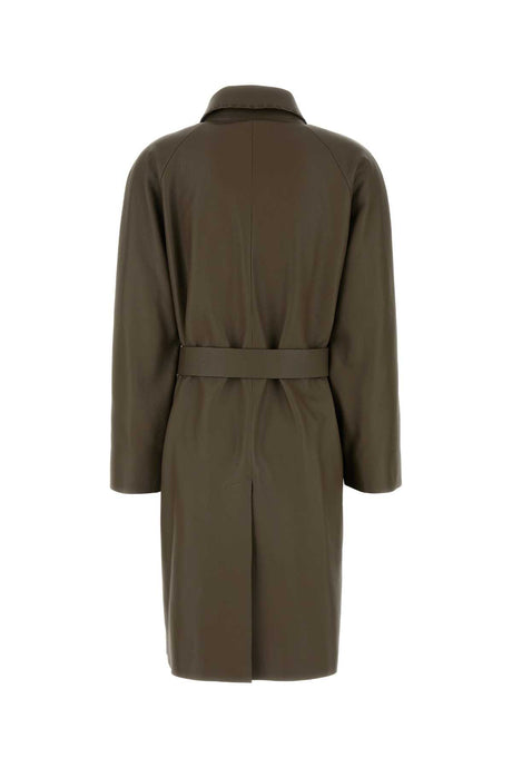 FENDI Mini Leather Overcoat for Women