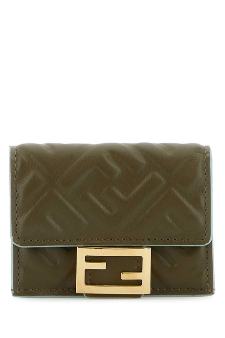 FENDI Mini Leather Baguette Wallet - Fashionable and Chic