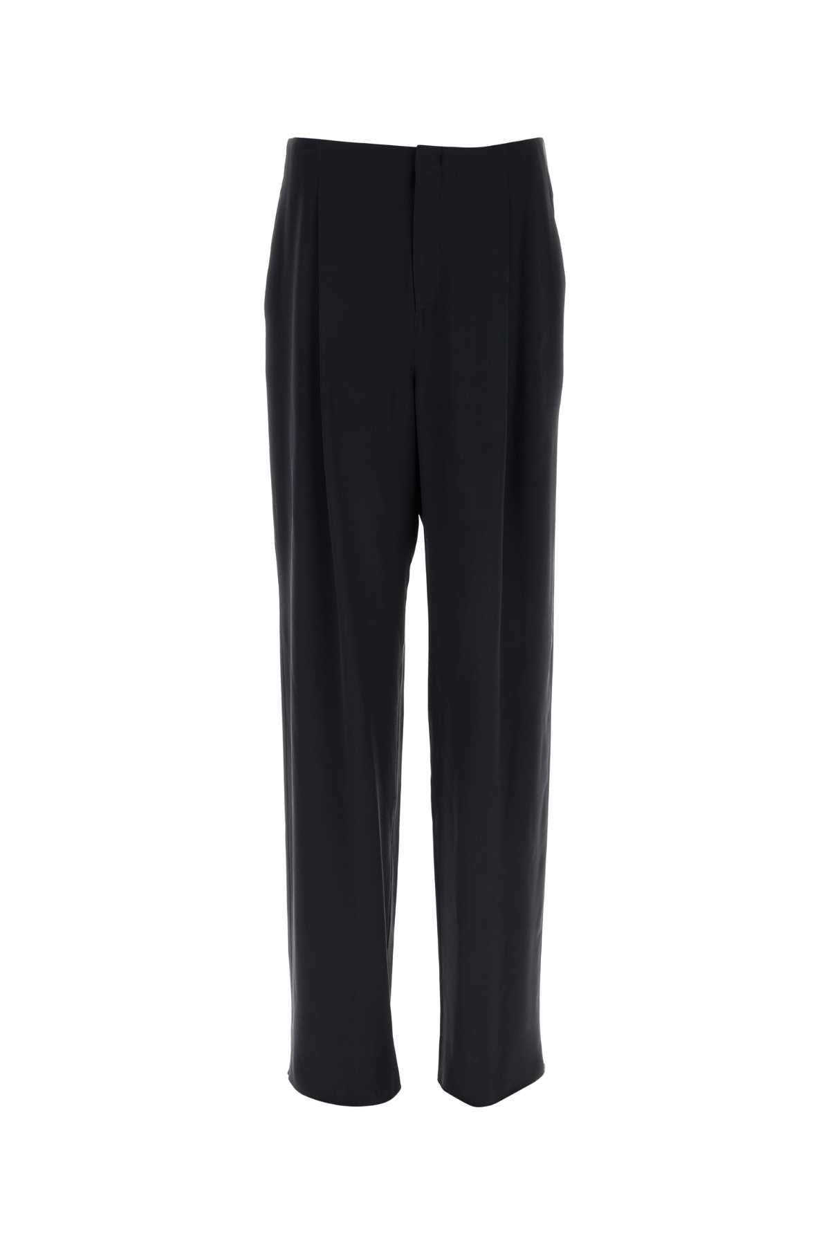 SAINT LAURENT Sophisticated Crepe Pants for Men - 24W Season