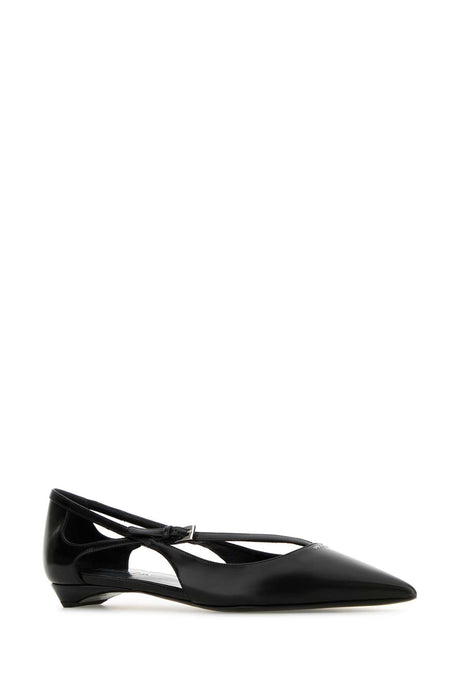 PRADA Elegant Leather Ballerinas for Women