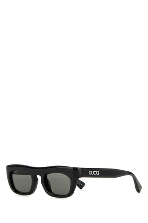 GUCCI Sophisticated Black Acetate Sunglasses for Men