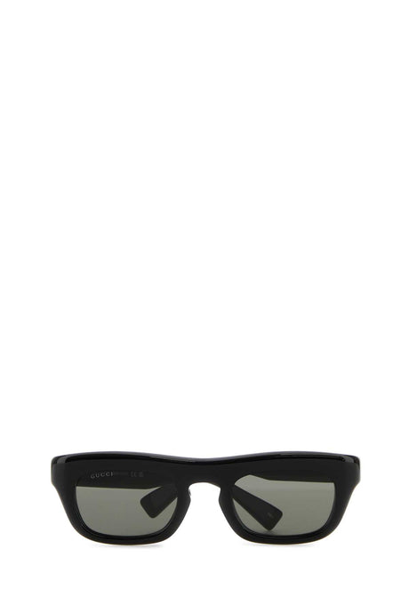 GUCCI Sophisticated Black Acetate Sunglasses for Men