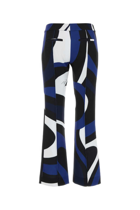 EMILIO PUCCI Printed Stretch Polyester Pants