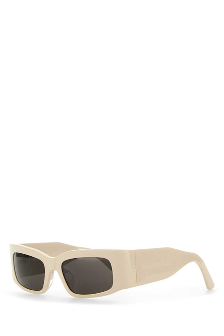 BALENCIAGA Ivory Acetate Mini Sunglasses