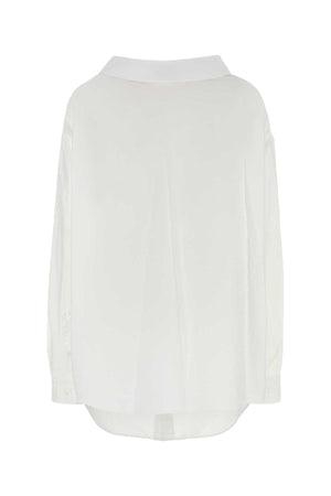 BALENCIAGA Chic Women's Classic Popeline Shirt