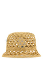 PRADA Raffia Bucket Hat for Women - Seasonal Accessory