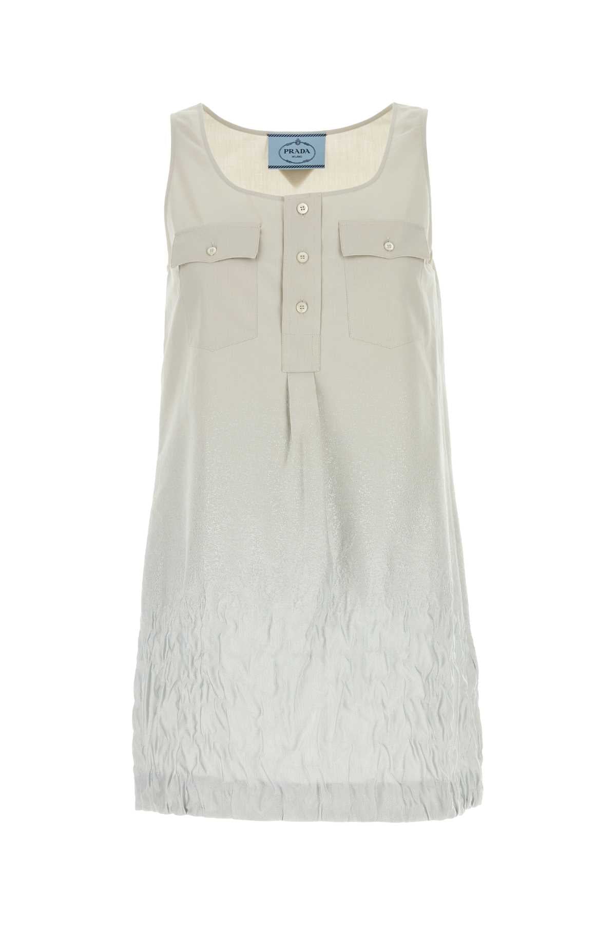 PRADA Elegant Ivory Mini Dress for Women