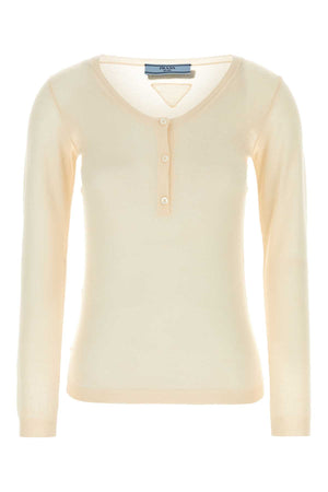 PRADA Cashmere Blend Sweater for Women - Pink