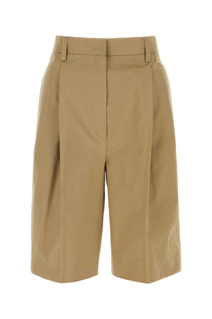 PRADA Classic Cotton Bermuda Shorts