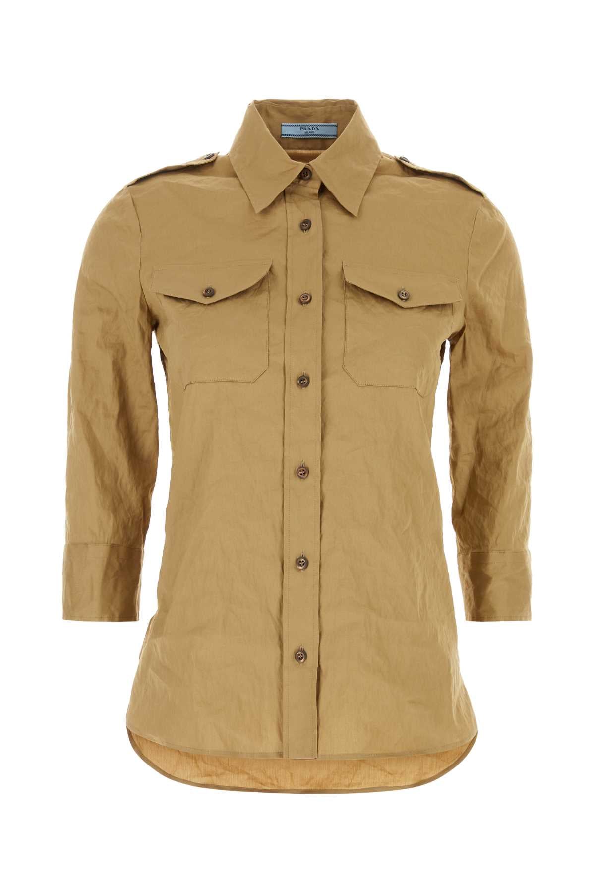 PRADA Stretch Poplin Shirt