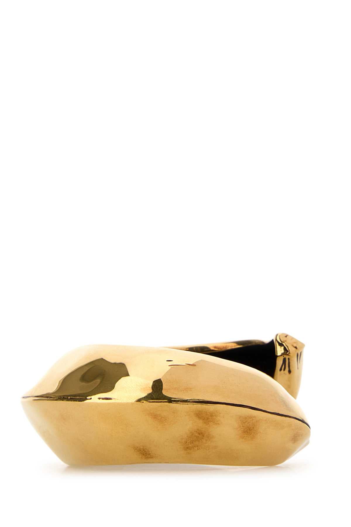 CHLOE Gold Metal Bananas Bracelet