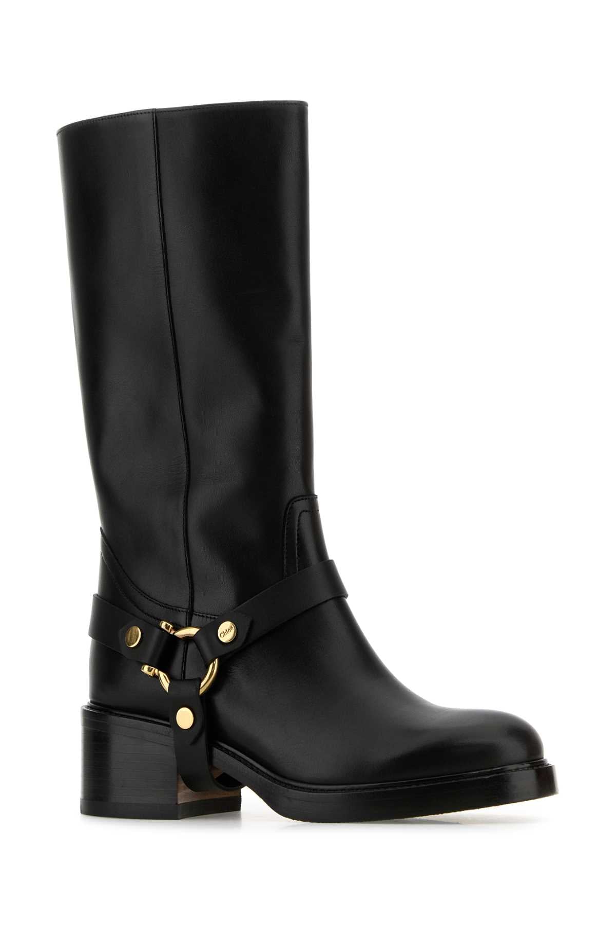 CHLOE Dakota Black Leather Boots for Women