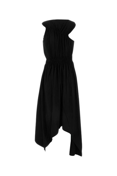 ALEXANDER MCQUEEN Chic Black T-Shirt Dress for Women