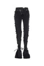 ALEXANDER MCQUEEN Classic Women's Black Denim Jeans