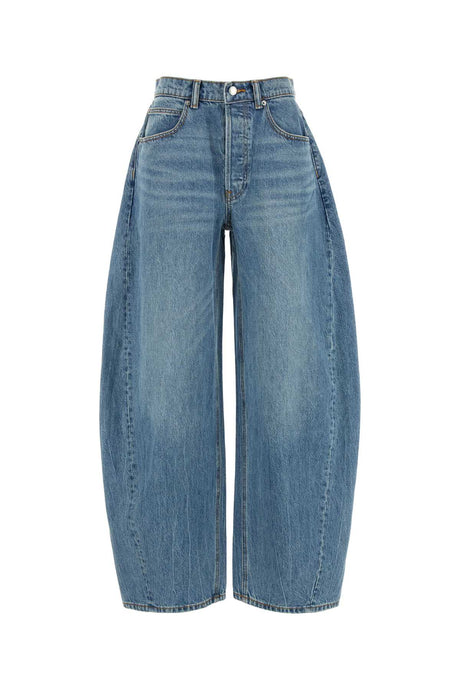 ALEXANDER WANG Wide-Leg Denim Jeans for Women - Fall 2024 Edit