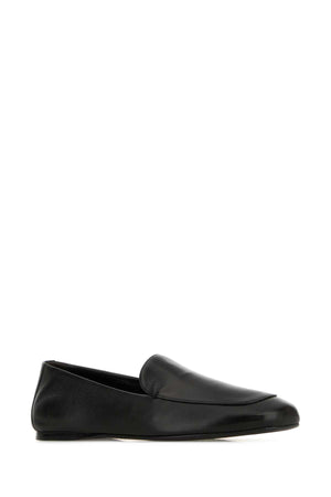 KHAITE Chic Nappa Leather Monroe Loafers