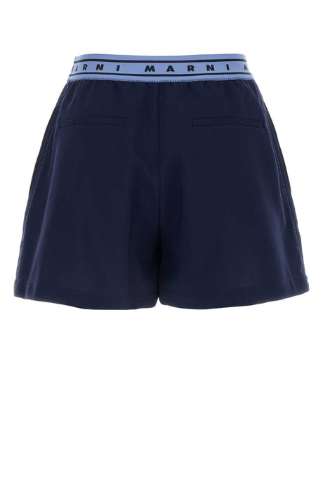 MARNI Chic Mini Wool Shorts for Women