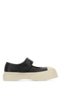 MARNI Leather Mary Jane Sneakers with 5 cm Sole Height