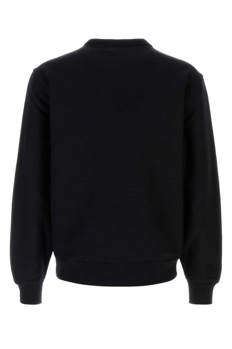 BURBERRY Classic Black Cotton Blend Sweatshirt for Men