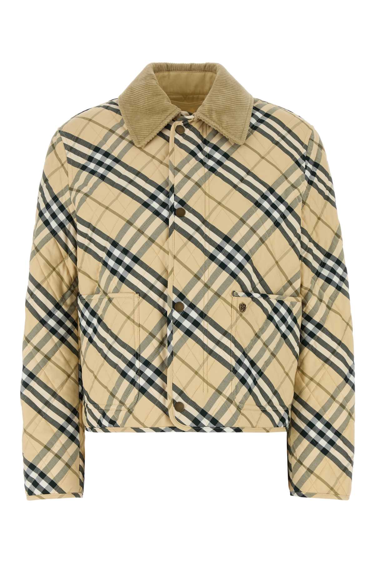 BURBERRY Printed Cotton Jacket for Women - 2024 Collection