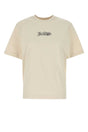 BURBERRY Classic Sand Cotton T-Shirt for Women