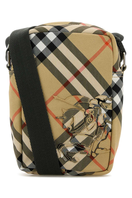 BURBERRY Mini Printed Canvas Phone Case