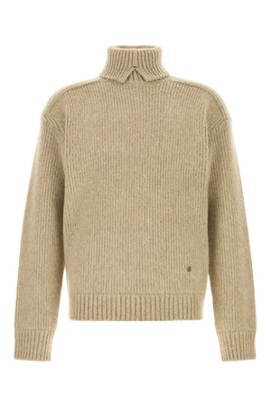 BURBERRY Beige Wool Blend Sweater for Men