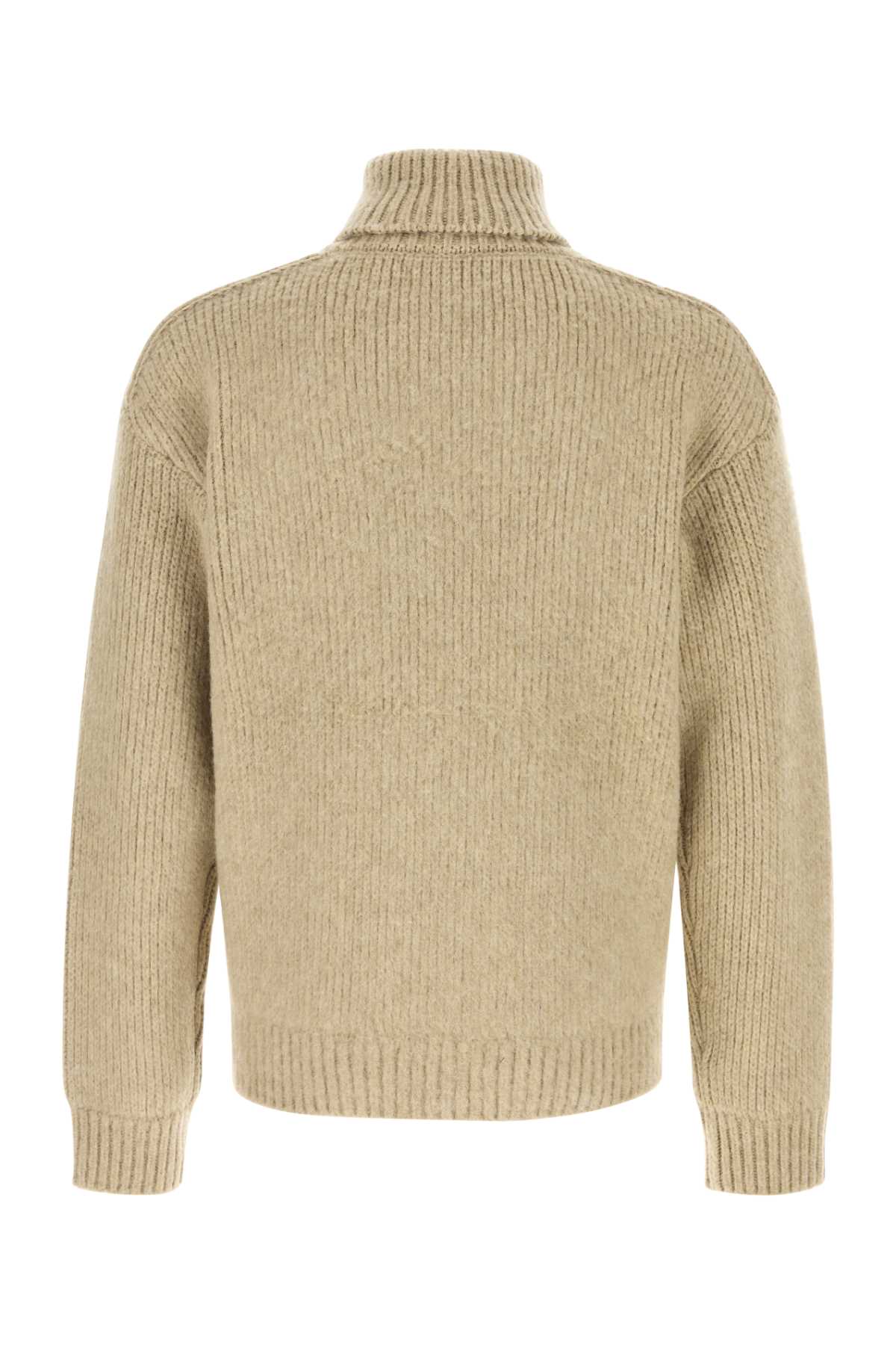 BURBERRY Beige Wool Blend Sweater for Men