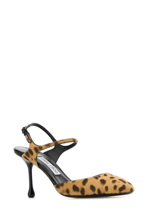 JIMMY CHOO Mini Printed Leather Pixie Pumps - Elevate Your Style