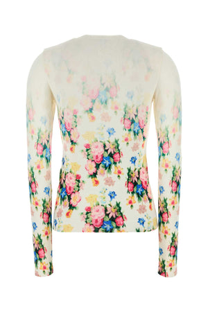 LOEWE Floral Stretch Modal Top for Women