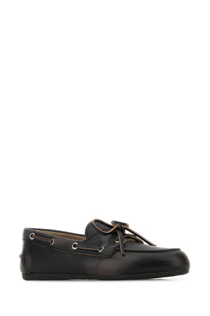 MIU MIU Classic Black Leather Loafers