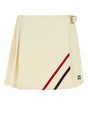 MIU MIU Chic Cream Mini Skirt for Women