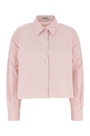 MIU MIU Mini Poplin Shirt for Women