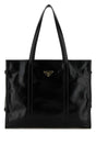 PRADA Chic Black Leather Shopping Handbag - 39x31 cm