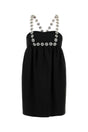 PRADA Elegant Black Mini Dress