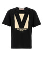 VALENTINO GARAVANI Classic Black Cotton T-Shirt for Men