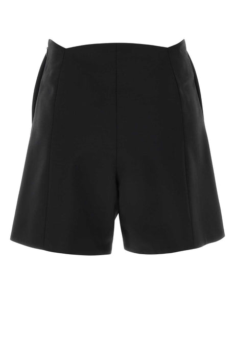 GIVENCHY Chic Black Wool Blend Mini Shorts for Women